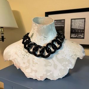 Tory Burch authentic monogram resin necklace